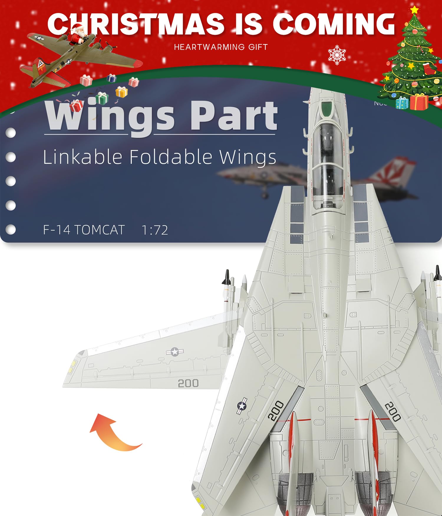 F-14Tomcat 組み立てキット1～19巻 セット未開封 まとめ売り送料無料 Amazon.co.jp: NUOTIE F-14 トムキャット 1/72 合金モデル VF-111 サン